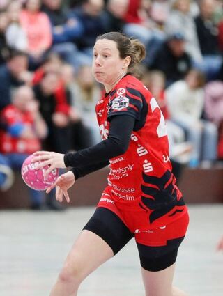 Sarah van Gulik im Angriffsmodus.