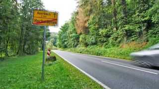Ein Radweg zwischen Auerbach und Hochstädten bleibt wohl aufs Weitere ein Wunschtraum.