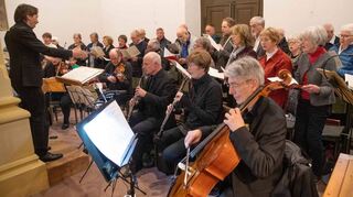 Die Kantorei und das Kammerorchester Camerata Michaelis boten Adventsmusik in der Michaelskirche.