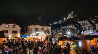 Der Zwingenberger Weihnachtsmarkt war am Wochenende eine beliebte und stimmungsvolle Anlaufstelle.