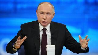 Der russische Präsident Wladimir Putin wusste in seiner als öffentliche Fragestunde inszenierten Jahresbilanz auf fast alles eine Antwort.