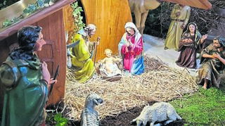 Eine Weihnachtskrippe ist in den Kirchen in Heppenheim fester Bestandteil der Adventszeit.
