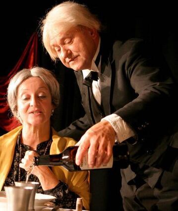 Regina Steegmüller und Gunter Möckel in ihren Rollen.