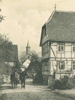 Gronau, wie es damals aussah.