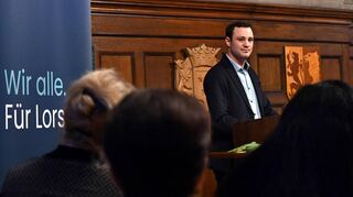 Julius Gallei, der den CDU-Stadtverband seit Herbst vorigen Jahres führt, begrüßte die Besucher des CDU-Neujahresempfangs.