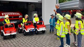 Die Kinderfeuerwehr – auch „Löschdrachen“ genannt – kann 2024 auf ihr 15-jähriges Bestehen zurückblicken.