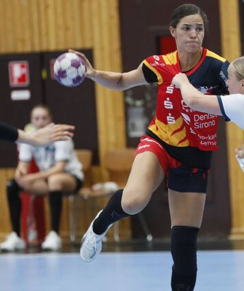 Lucie Kretzschmar erzielte acht teils sehenswerte Treffer, doch das reichte für die Flames nicht, um in Nantes zu bestehen.