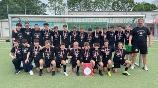 Die Fußball-D-Junioren des JFV Bensheim/Auerbach dominierten die Gruppenliga und verabschiedeten sich aus dieser Altersklasse als Meister mit zwölf Punkten Vorsprung.