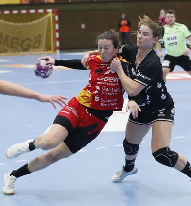 Sarah van Gulik verletzte sich in der Schlussphase des Metzingen-Spiels, sie soll aber heute im Europapokal wieder einsatzfähig sein.