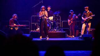 Orange Earth beim Start der wiederbelebten Reihe Tonstudio im Werkhaus des Nationaltheaters Mannheim.