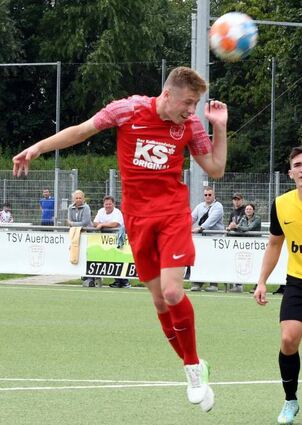 Nico Jäger ist Toptorjäger – nicht nur bei der TSV Auerbach, sondern in der ge-samten Gruppenliga.