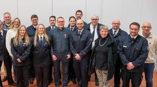 Bei der Hauptversammlung der Feuerwehr Wilmshausen standen Ehrungen und Beförderungen auf der Tagesordnung.
