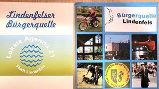 Vor 20 Jahren konnte mit den Angeboten in der Lindenfelser Bürgerquelle ein ganzes Heft erstellt werden. Heute informiert ein Flyer über interessante Freizeitbeschäfti-gungen und Kontaktpersonen, mit denen sich Interessierte zum Austausch treffen können.