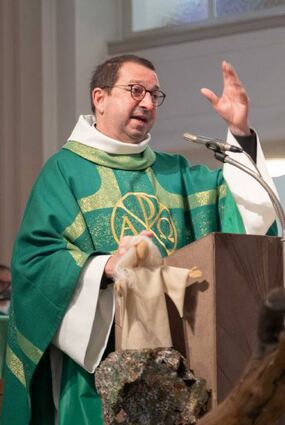 Einhausen,BLE, Gemeindeversammlung St. Michael/ St. Nazarius zur Fusion  nach der Sonntagsmesse St. Nazarius

22.01.2023 / Foto: Thorsten Gutschalk