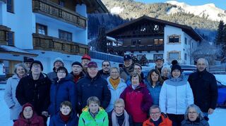 Die Ski-Abteilung der SG Gronau verbrachte eine Woche in Lermoos.