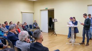 Anlässlich des Holocaust-Gedenktages fand im Katholischen Gemeindezentrum eine Lesung statt.
