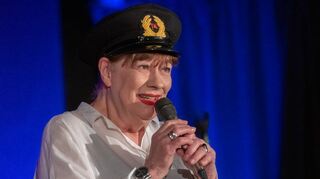 Die Frau mit der Mütze: Ulla Meinecke.