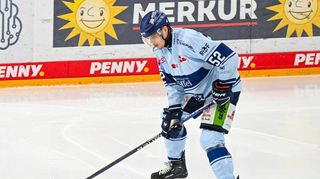 Läuft in der kommenden Saison im Trikot der Adler Mannheim auf: Straubings schussgewaltiger Verteidiger Nicolas Mattinen.