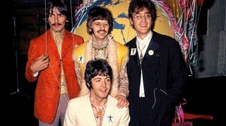 Von ihnen handelt „Das Beatles Musical“ (v.l.): George Harrison, Ringo Starr, Paul McCartney und John Lennon.