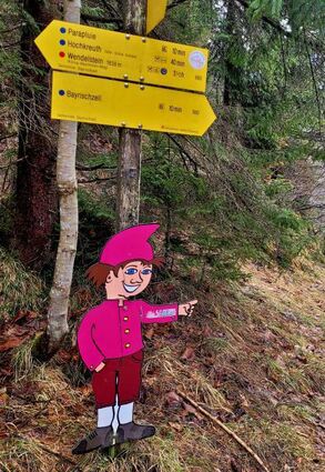 Auch kleine Wanderfreunde kommen am Wendelstein auf ihre Kosten.