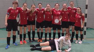 Die B-Juniorinnen von Rimbach/Auerbach sind Futsal-Regionalmeister.
