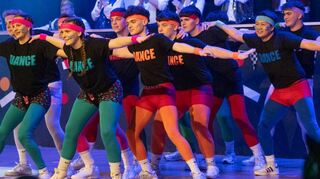 Die „Hip-Hop-Hinkel“ hüpften in neuer Formation über die Bühne.
