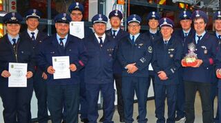 Beförderungen und Ernennungen sowie der Dank an die Gerätewarte wurden bei der Jahreshauptversammlung der Lindenfelser Feuerwehr ausgesprochen.
