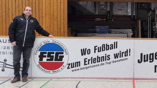 FSG-Jugendleiter Ingo Quentin erhielt den Sparkassen-Ehrenamtspreis.