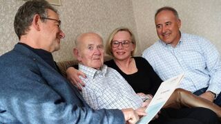 Lorsch, Kurt Sommer, 85. Geburtstag, 21.02.2024; Foto: Thomas Zelinger