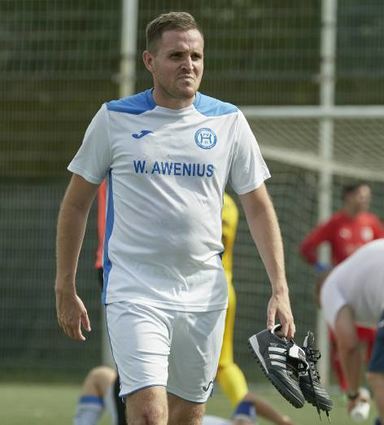 FVH-Spielertrainer Maximilian von Dungen traf zum 1:1-Endstand.