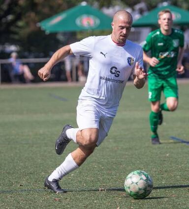 Riedrodes Rene Salzmann traf für die FSG zum zwischenzeitlichen 2:0.