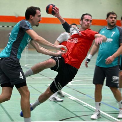 Fabian Raddatz war erstmals nach seiner Verletzung wieder dabei und warf gleich fünf Tore für die HSG Bensheim/Auerbach