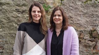 Nicole Schmitt (l.) und Alexandra Schmitt haben sich den Fragen der Jugendredaktion gestellt.