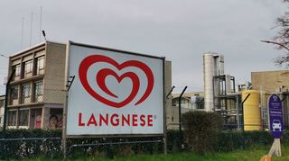 Das Langnese-Werk in Heppenheim.