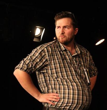 Clemens Brock präsentiert sich als typischer „Vadda“.