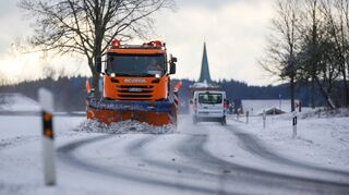 Auf der Schwäbischen Alb und auf den Gipfeln des Schwarzwalds kann es am Wochenende Schnee geben.
