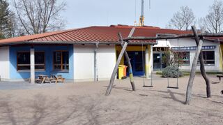 Die Heppenheimer Kindertagesstätte Arche Noach an der Dr.-Heinrich-Winter-Straße, wo der geplante Regelbetrieb für die Betreuung derzeit nicht aufrecht erhalten werden kann.