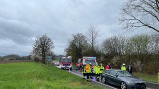 Die Unfallstelle bei Wurzelbach