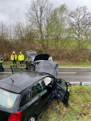 Die Unfallstelle bei Wurzelbach