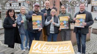 Veranstalter, Winzer und Organisatoren stellten das Programm des Weinfestes 2024 vor, das traditionell am Pfingstwochenende stattfindet.