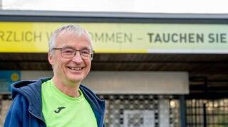 Ulrich Schulze-Ganzlin, Dritter bei der DM 5000 Meter Freistil.