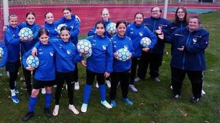 Die „Soccergirlz“, D-Juniorinnen des SC Olympia, wollen Team des Jahres werden. Die Fußballerinnen haben die Regionalmeisterschaft gewonnen.