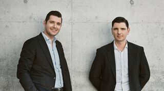 Unternehmensgründer Maximilian und Konstantin Wilk.