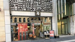 Der Haushaltswarenhersteller WMF schließt seine Filiale in O 6 auf den Mannheimer Planken.
