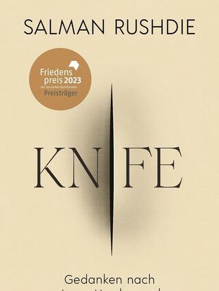 Das Cover des Buches «Knife» von Salman Rushdie.