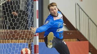 Der Groß-Rohrheimer Torwart Alexander Wägerle war einmal mehr ein starker Rückhalt für sein Team.