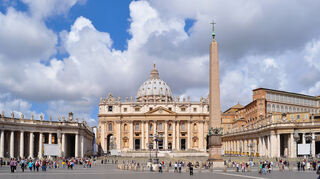 Der Petersplatz: Hier findet der Papstgottesdienst an Pfingsten statt.
