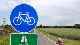 Der 2019 eröffnete Radschnellweg bei Egelsbach. Auch entlang der Bergstraße soll eine solche Strecke gebaut werden.