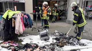 Brand in Heppenheim
