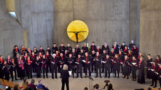 Gastspiel in der Versöhnungskirche: die Konkordien-Kantorei.